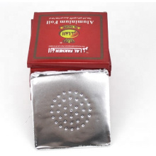50 Pcs/pack Shisha Aluminium Foil With Hole Perforated Foil For Hookah